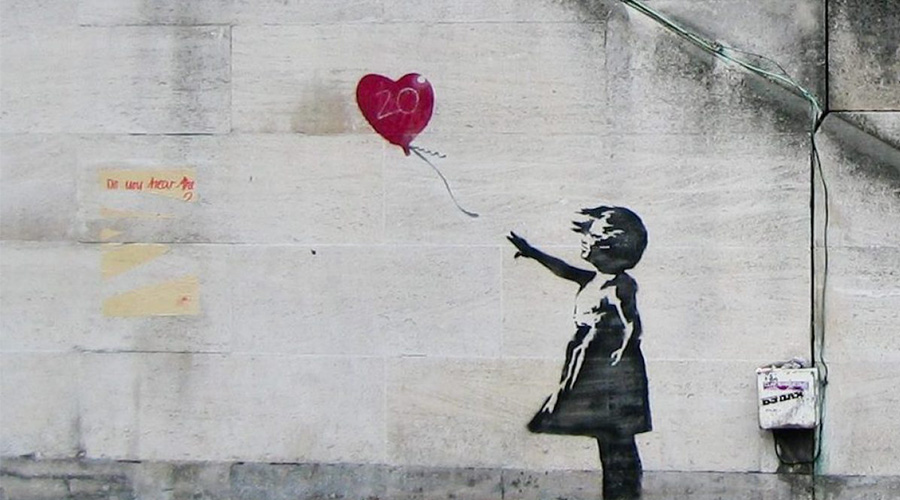 Baloon Girl; Bansky,2002